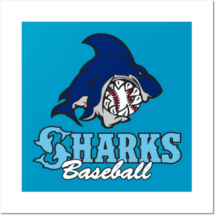 Sharks Baseball Posters and Art